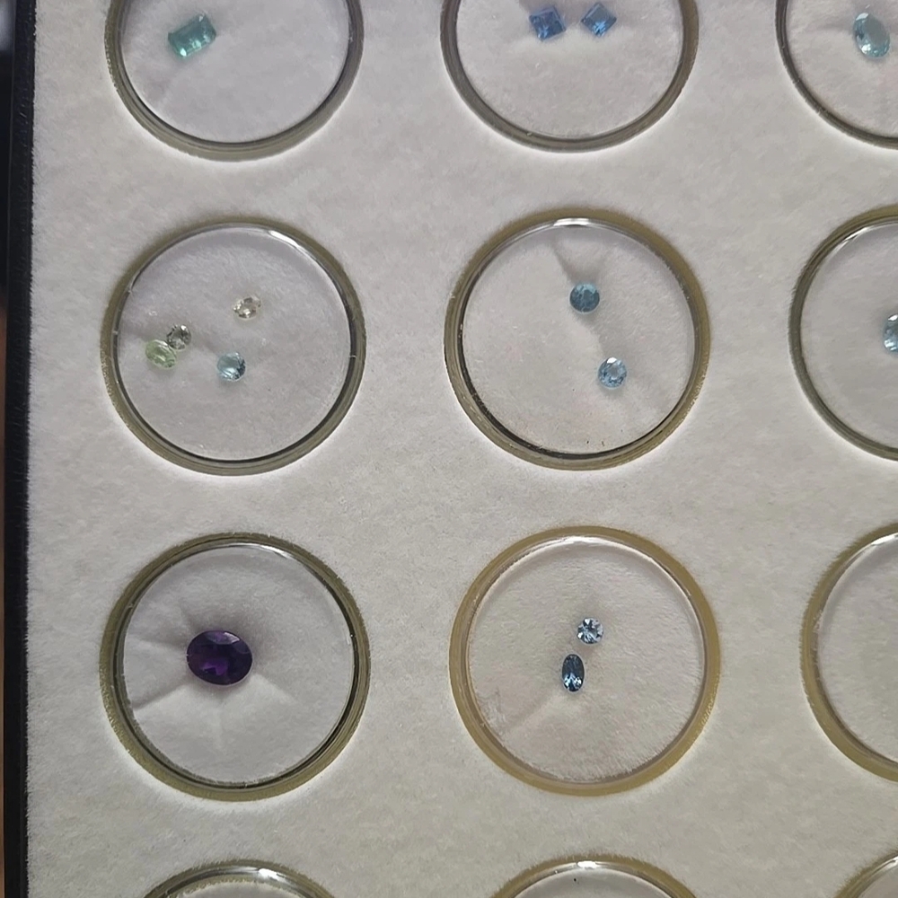 Assorted Cabochons - 64 Total Stones! Ruby, Emera… - image 2